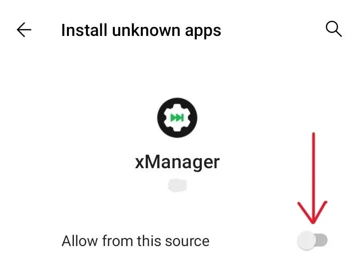 xManager  Allow unknown sources